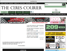 Tablet Screenshot of cerescourier.com